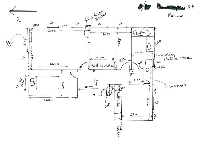 699x494 Floor Plan Sketches - Floor Plan Sketch