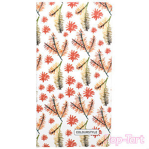 300x300 Pretty Teal Colourful Notebook Plain Small Floral Print Sketch Pad - Floral Print Sketch