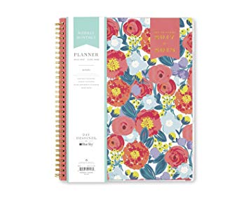 355x284 Day Designer Floral Sketch 8.5 X 11 Weeklymonthly Planner - Floral Sketch Designs