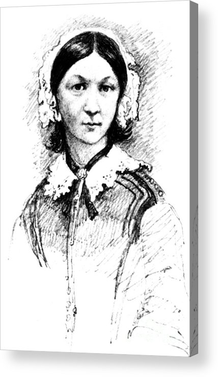 Florence Nightingale Sketch at PaintingValley.com | Explore collection ...