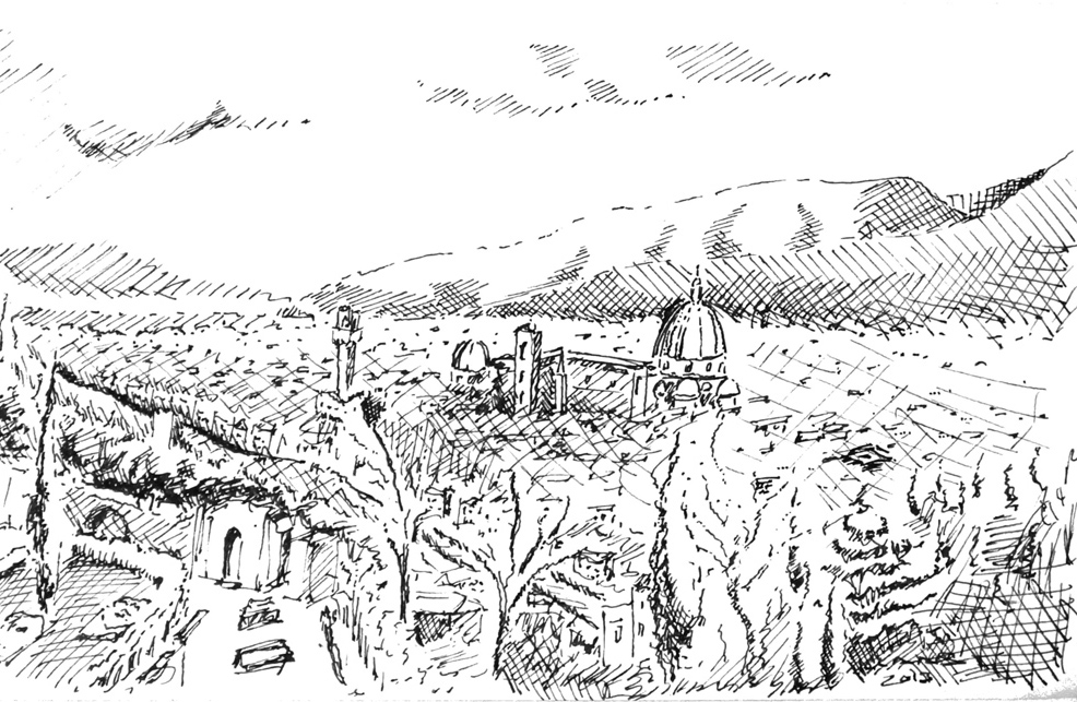 986x643 Florence Sketches Sooners In Rome - Florence Sketch