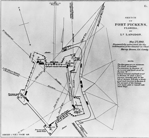 600x555 Florida Memory - Florida Sketch
