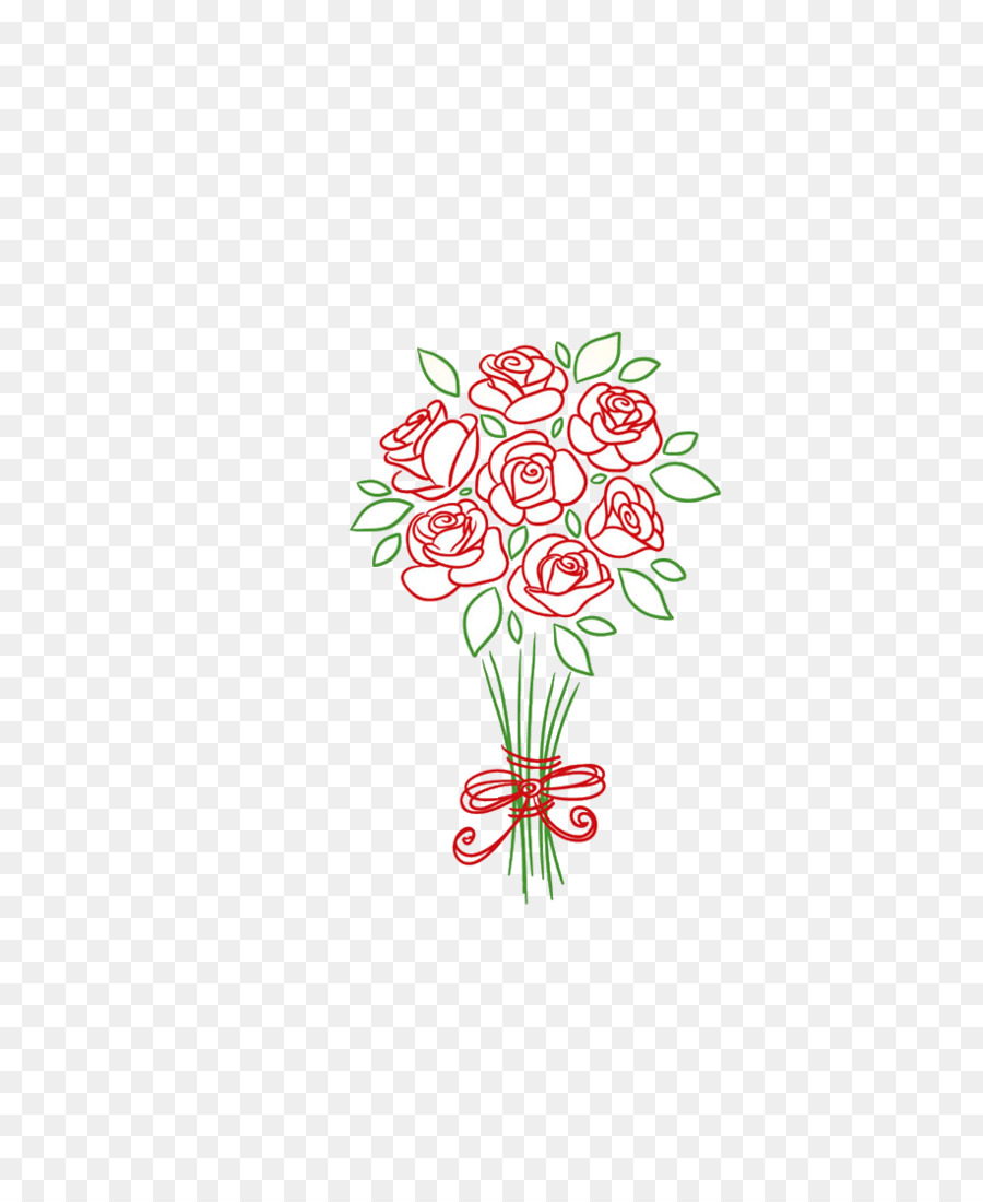 900x1100 Flower Bouquet Drawing Floral Design Sketch - Flower Design Sketch