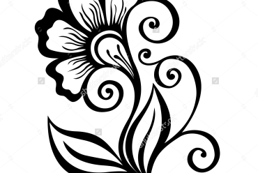 Flower Design Sketch at PaintingValley.com | Explore collection of ...
