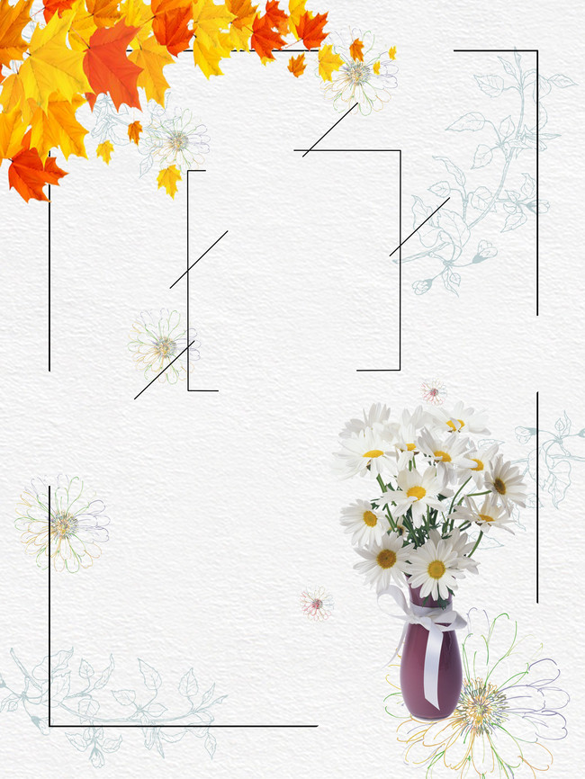 650x866 Frame Floral Flower Drawing Background, Art, Plant, Sketch - Flower Frame Sketch