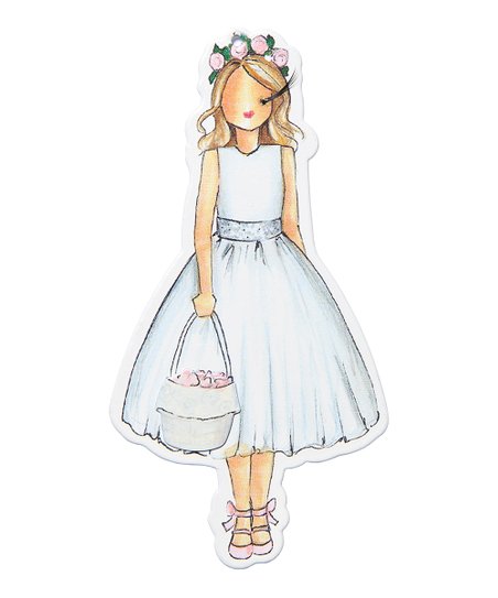 452x543 C.r. Gibson Flower Girl Ornament Zulily - Flower Girl Sketch