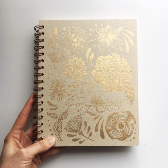 659x659 Flower Power Journal Wildflower - Flower Power Sketch