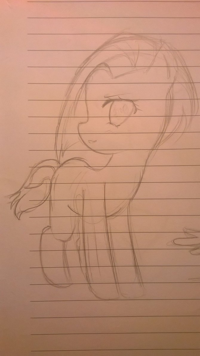 670x1193 Flower Power Sketch (Not Made By Me) By Icey Wicey 1517 - Flower Power Sketch