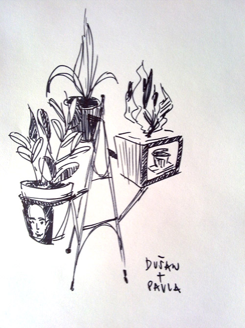 500x667 Flower Power - Flower Power Sketch