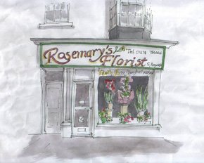 290x232 Flower Delivery - Flower Shop Sketch