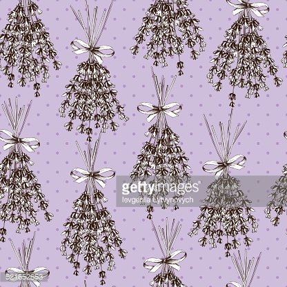 416x416 Vintage Background With Lilac Lavender Flowers Sketch Premium - Flower Sketch Background