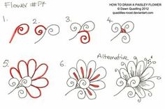 236x157 How To Draw A Flower - Flower Sketch Tutorial