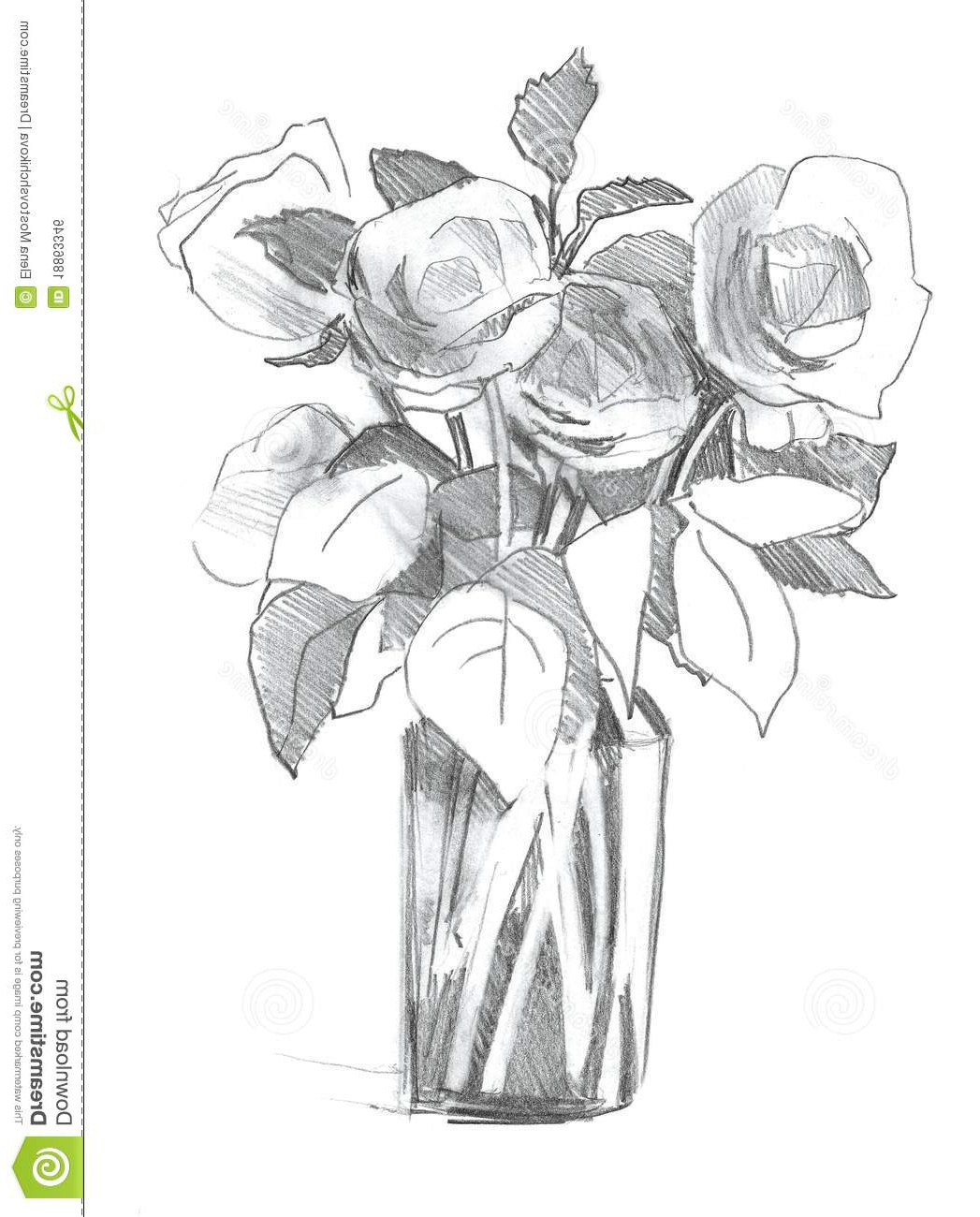 Flower Sketch Wallpaper at PaintingValley.com | Explore collection of ...