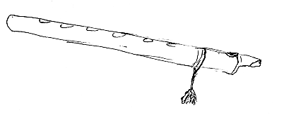 402x164 Flute Sketch - Flute Sketch