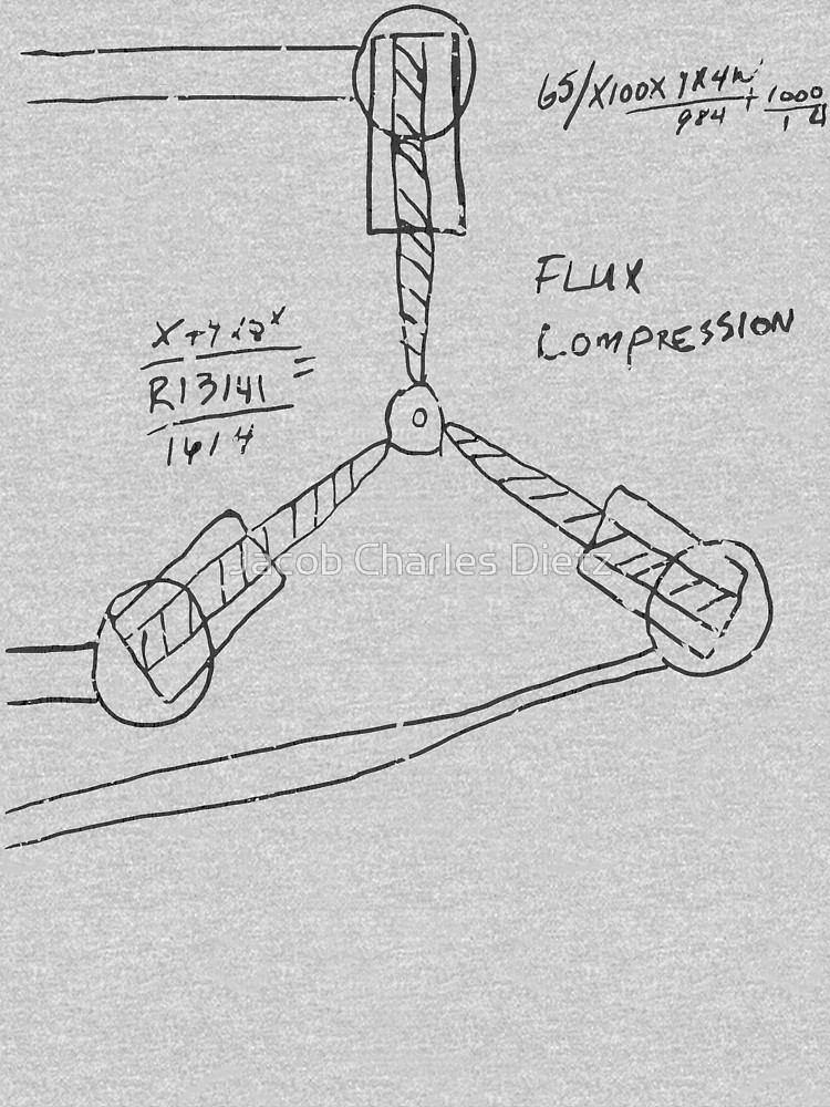750x1000 Flux Capacitor Drawing - Flux Capacitor Sketch