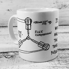 225x225 Flux Capacitor Sketch Mug Personalised Funny Back To The Future - Flux Capacitor Sketch