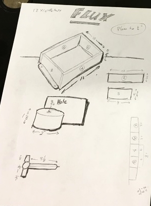 299x408 Flux Capacitor From Back To The Future - Flux Capacitor Sketch
