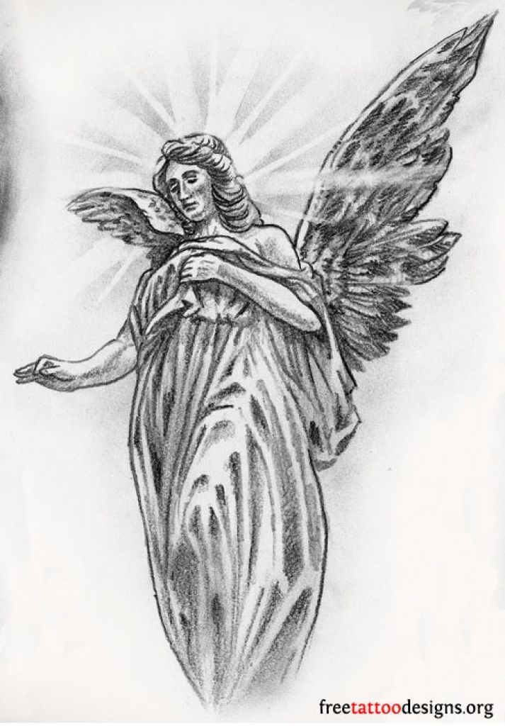 Flying Angel Sketch at Explore collection of