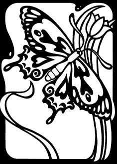 235x328 Butterfly Drawings Let Your Creativity Fly In Easy Steps - Flying Butterfly Sketch