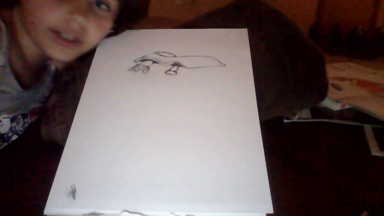 1280x720 How To Draw A Flying Car - Flying Car Sketch