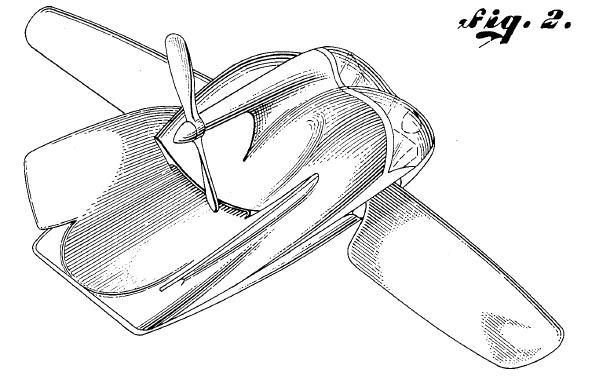 612x386 Wheel Stories From The Patent Files Barely Getting Off Th - Flying Car Sketch