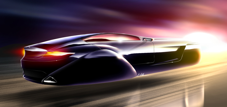 900x424 Flying Car - Flying Car Sketch