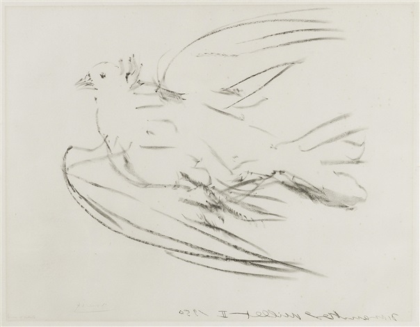 604x470 The Flying Dove By Pablo Picasso On Artnet - Flying Dove Sketch
