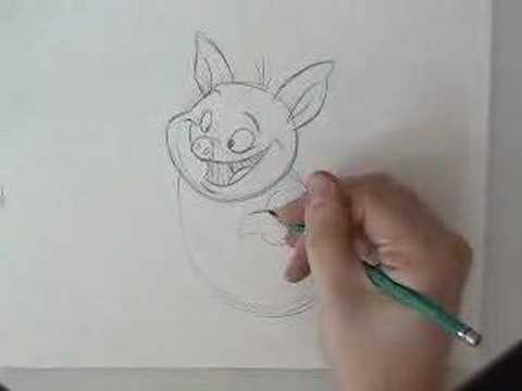 480x360 Drawing A Flying Pig - Flying Pig Sketch