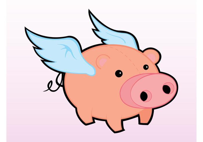700x490 Flying Pig - Flying Pig Sketch
