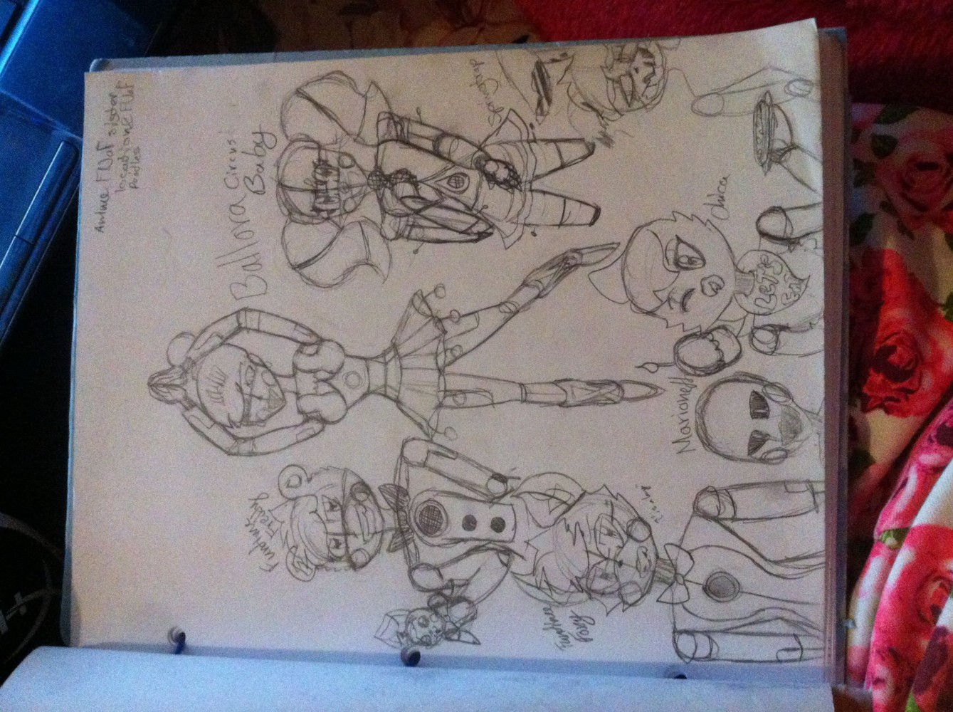 1339x1000 Pixilart - Fnaf Sketches