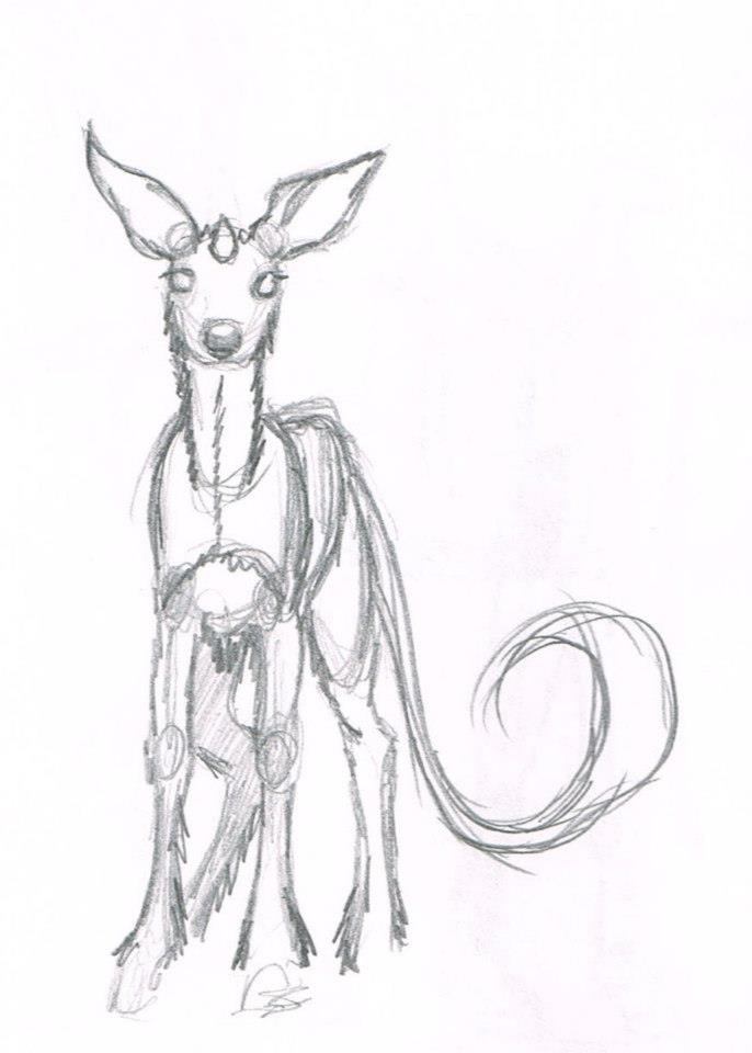 686x960 Kirin Foal [Sketch] By Blackcatmagick - Foal Sketch