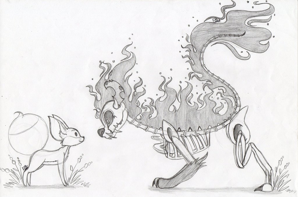 1024x677 Kagemono The Shadow Folk - Folk Sketch