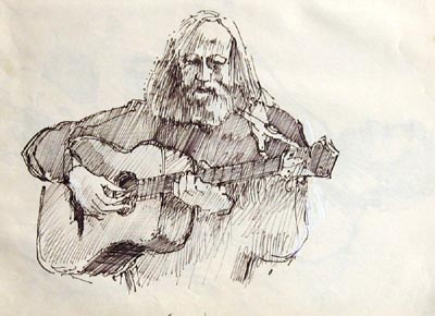 400x290 Newlyn Reelers Barn Dance Band For Ceilidhs, Weddings, Country - Folk Sketch