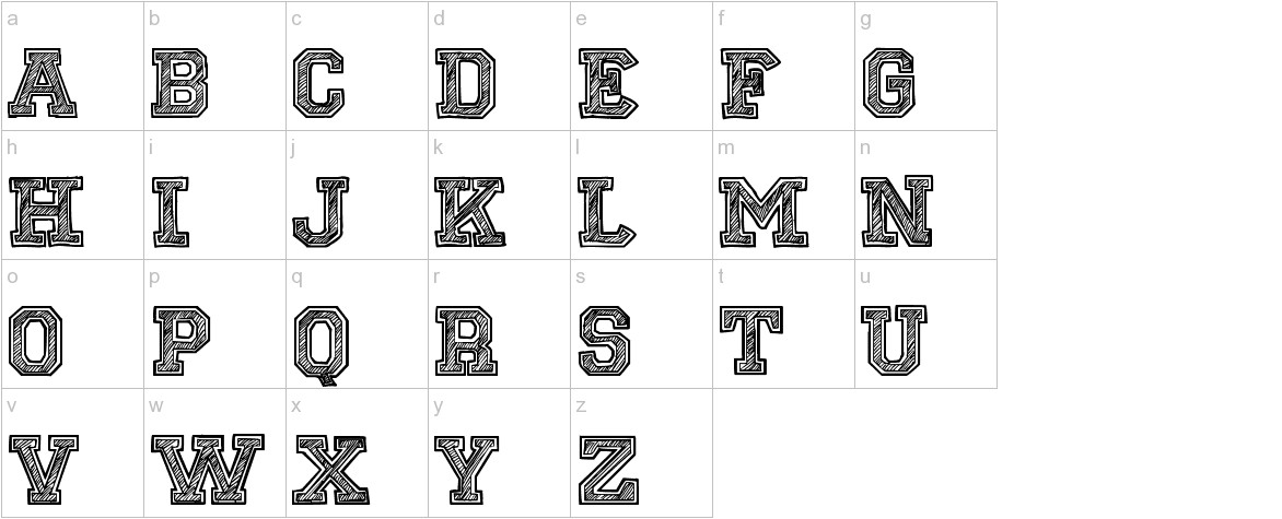 1172x475 Sketch College Font - Fonts For Sketch