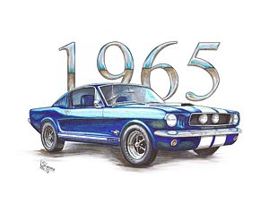 300x237 Chip Foose Art Fine Art America - Foose Sketches