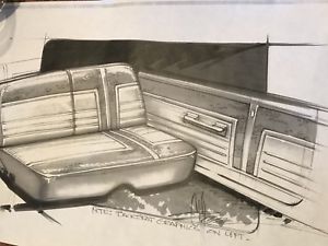 300x225 Chip Foose Drawings Sketch Design Of Interior Classic Car Hot Rod - Foose Sketches