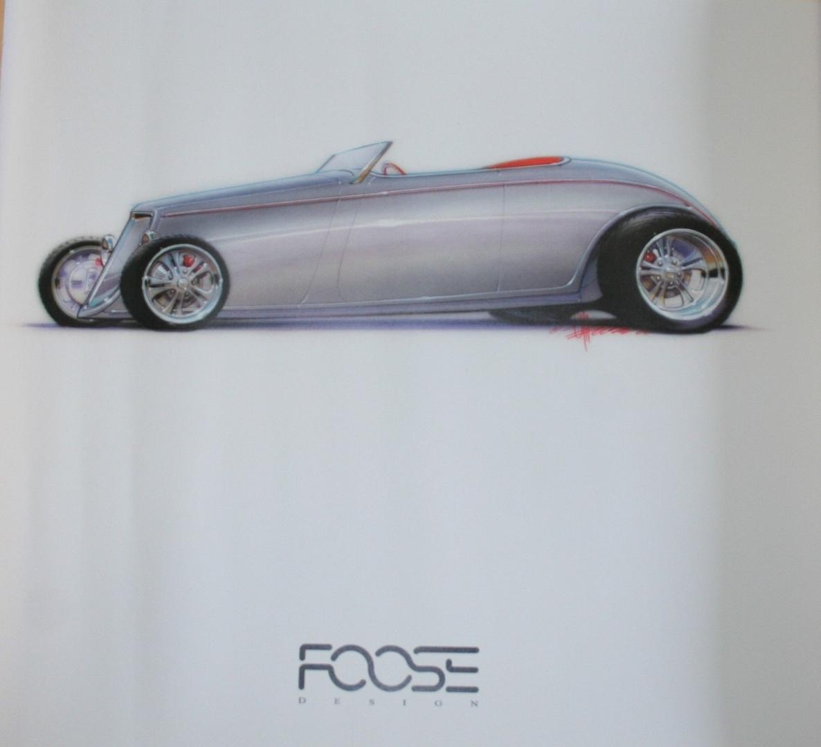 1186x1080 Eight Chip Foose Designs Prints Of Original Sketches - Foose Sketches