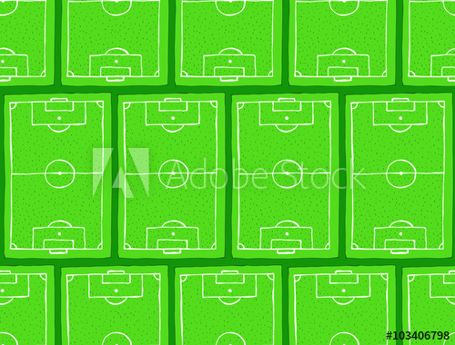 500x380 Sketch Football Field Pattern - Football Field Sketch