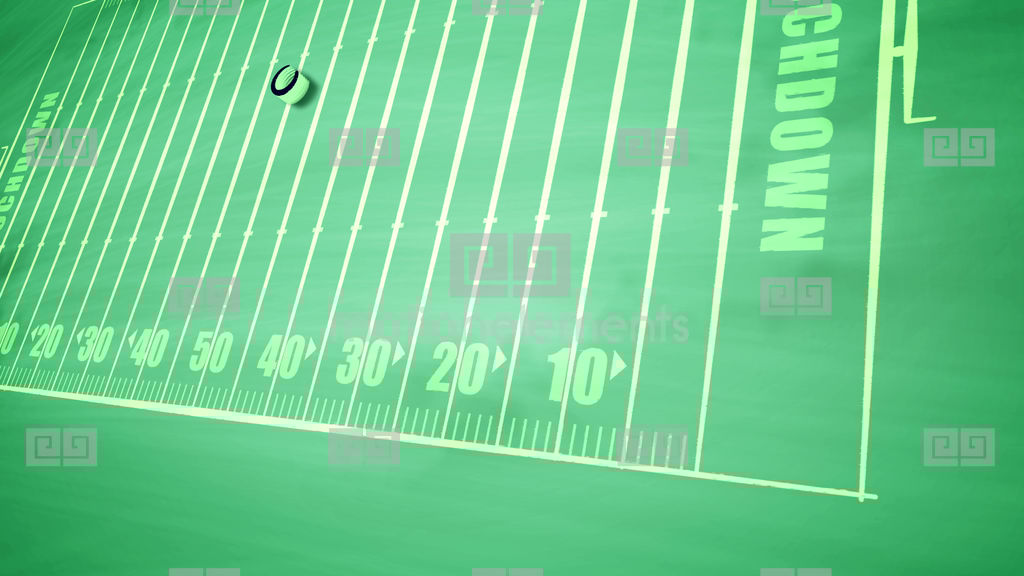 1024x576 American Football Field Sketch For Offence Stock Animation 11771069 - Football Field Sketch