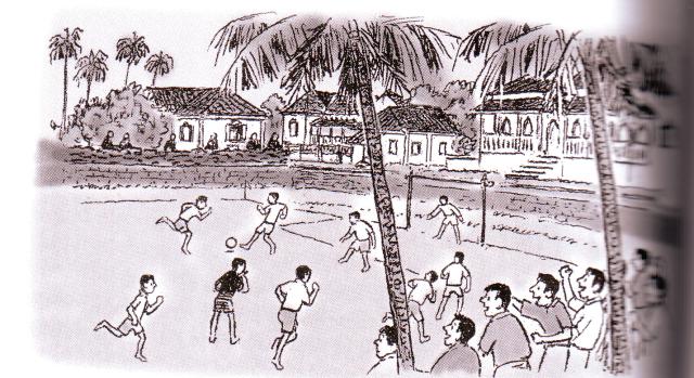 640x349 Football Mania And Clubs In Saligao Saligao Serenade - Football Game Sketch