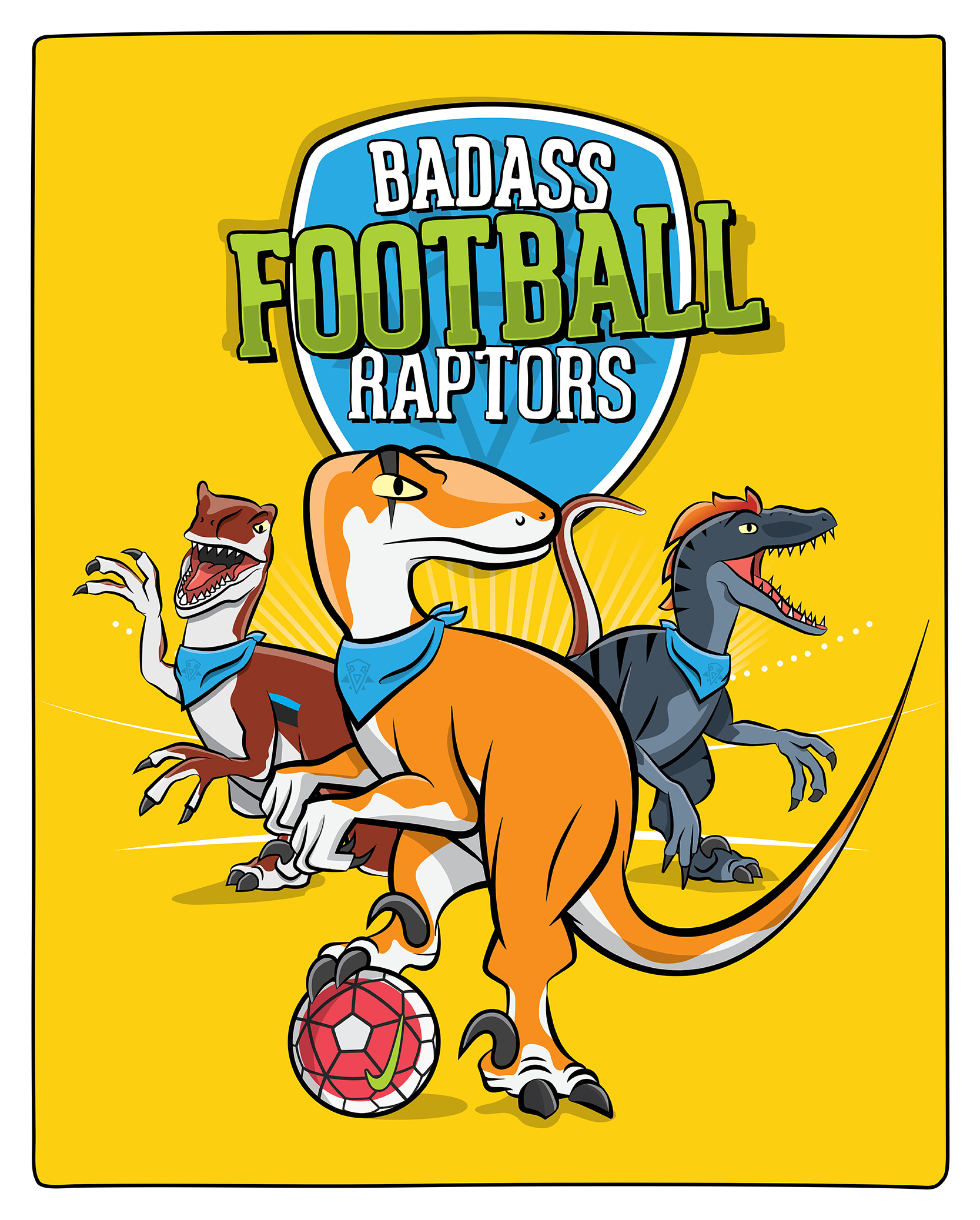 1667x2075 Game Sketch Game Idea... Badass Football Raptors - Football Game Sketch
