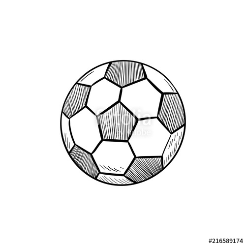 Football Goal Sketch at PaintingValley.com | Explore collection of ...