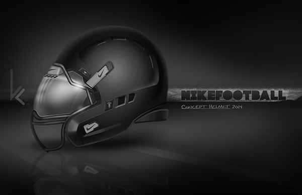 600x388 Concept Football Helmet On Behance - Football Helmet Sketch