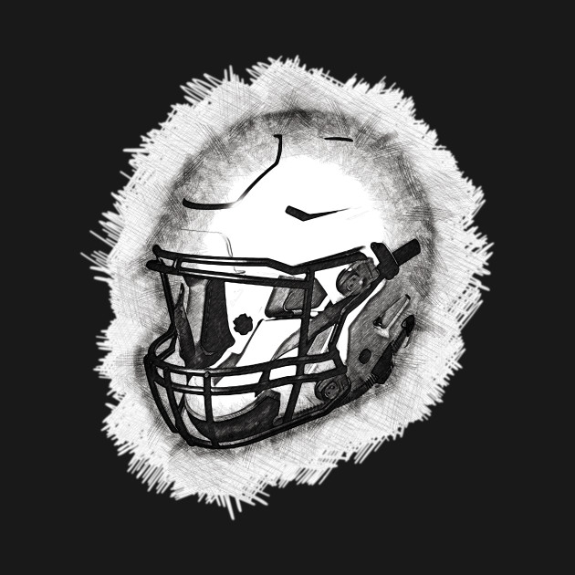 630x630 The Football Helmet Sketch - Football Helmet Sketch