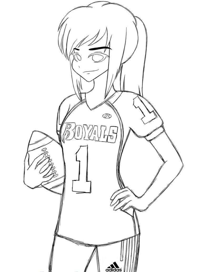 772x1034 Chachi Football Jersey Sketch By Hayley1432 - Football Jersey Sketch