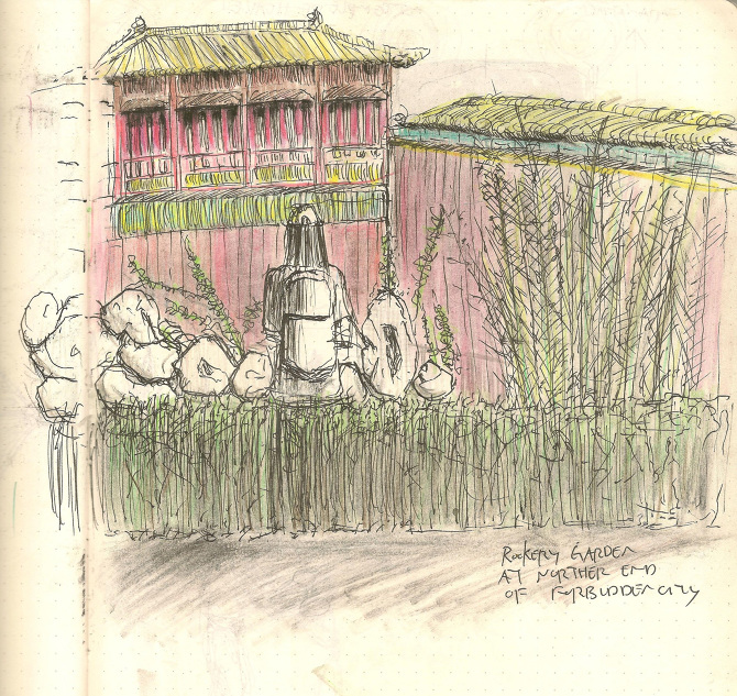670x633 The Forbidden City - Forbidden City Sketch