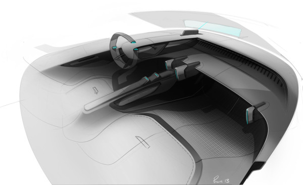 600x366 A Sketch Comes To Life 2017 Ford Gt Supercar - Ford Gt Sketch