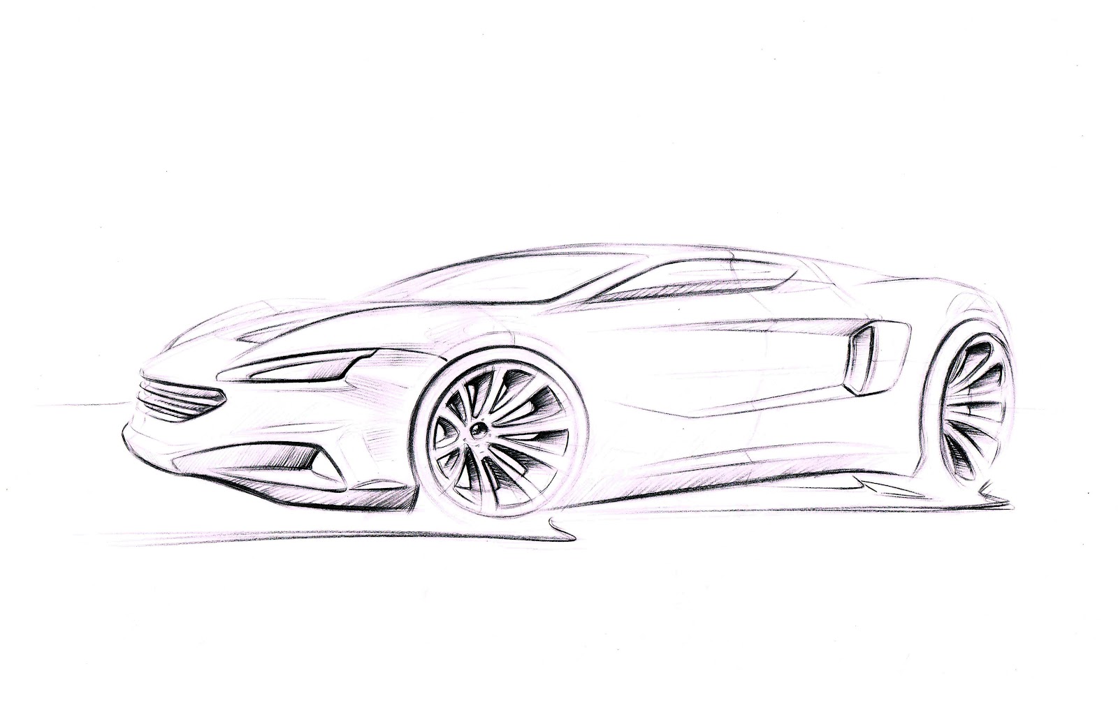 Ford Gt Sketch at PaintingValley.com | Explore collection of Ford Gt Sketch