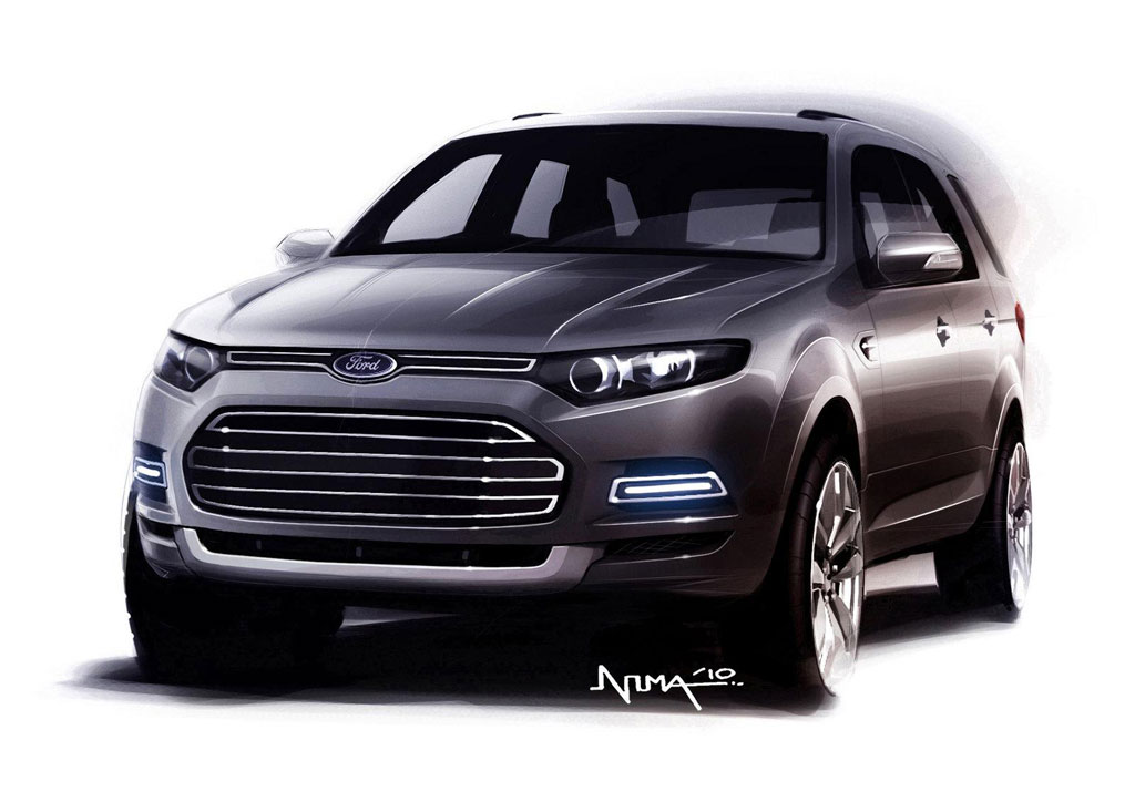 1024x724 Ford Australia Reveals The First Sketch For The Next Generation - Ford Sketch