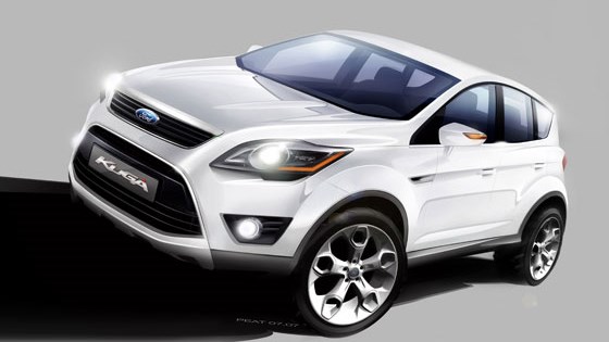 560x315 Ford Kuga Teaser Sketch Car Magazine - Ford Sketch